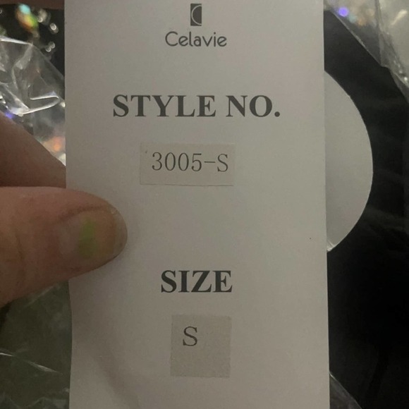 Celavie 3005S Short A-Line Dress Sweetheart Rhinestone Empire NWT size small - Picture 4 of 9